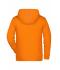 Enfant Sweat-shirt zippé à capuche enfant   OCS Blended & RCS Orange 8658