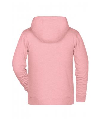 Enfant Sweat-shirt zippé à capuche enfant   OCS Blended & RCS Rose-mélange 8658