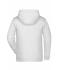 Enfant Sweat-shirt zippé à capuche enfant Gris chiné clair 8658