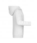 Enfant Sweat-shirt zippé à capuche enfant OCS Blended & RCS Blanc 8658