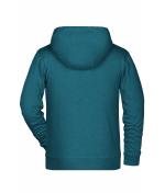 Enfant Sweat-shirt zippé à capuche enfant OCS Blended & RCS Pétrole-mélange 8658