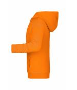 Enfant Sweat-shirt zippé à capuche enfant OCS Blended & RCS Orange 8658