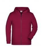 Enfant Sweat-shirt zippé à capuche enfant OCS Blended & RCS Vin 8658