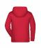 Enfant Sweat-shirt zippé à capuche enfant Rouge 8658