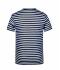 Herren Men's T-Shirt Striped Navy/white 8662