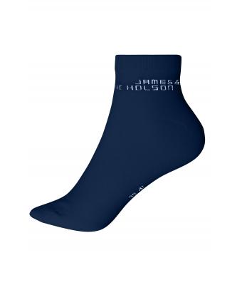 Unisex Bio Sneaker Socks Navy 8665