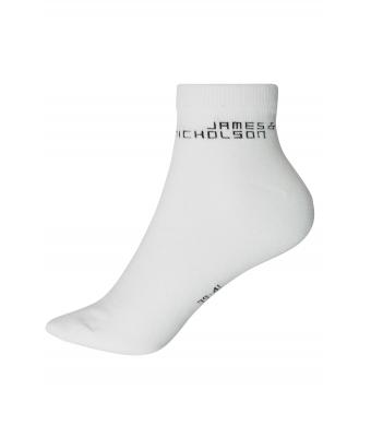 Unisex Bio Sneaker Socks White 8665