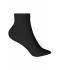 Unisex Bio Sneaker Socks Zwart 8665