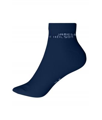 Unisexe Chaussettes courtes Marine 8665