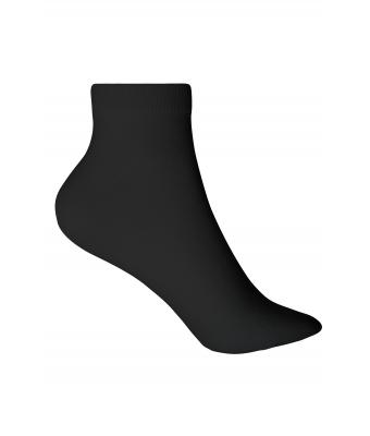 Unisexe Chaussettes courtes Noir 8665