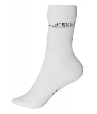 Unisex Bio Socks White 8666