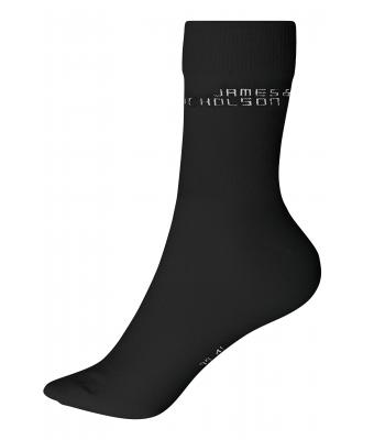 Unisex Organic Socks Black 8666