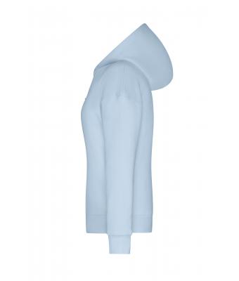 Damen Ladies' Lounge Hoody   OCS Blended & RCS Light-blue 10551