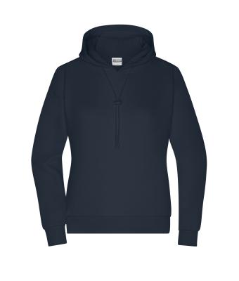 Damen Ladies' Lounge Hoody   OCS Blended & RCS Navy 10551