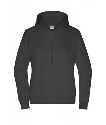 Damen Ladies' Lounge Hoody Graphite 10551