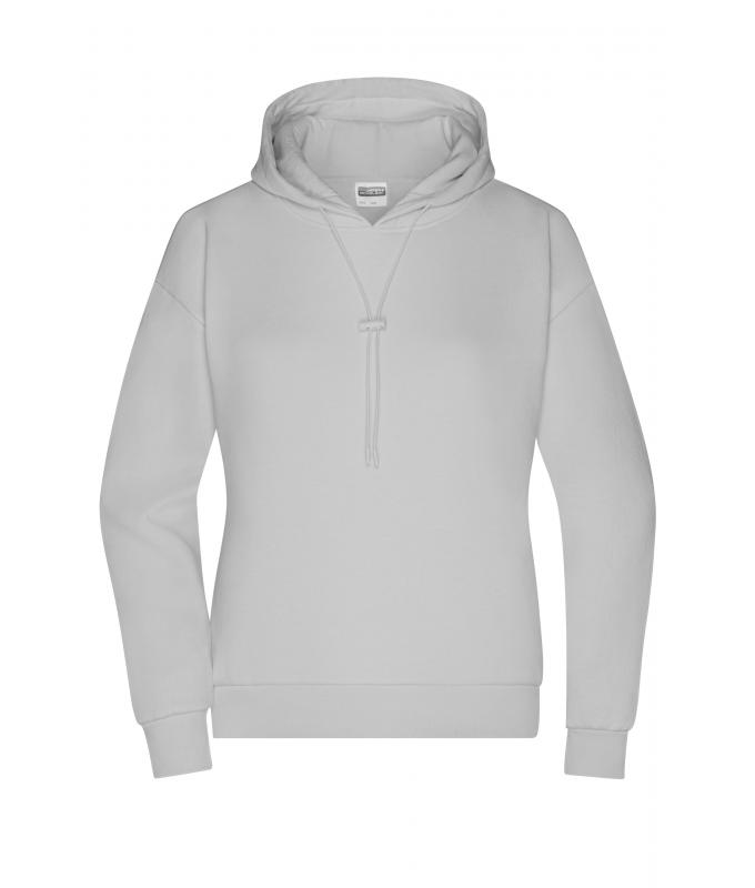 Damen Ladies' Lounge Hoody OCS Blended & RCS Soft-grey 10551