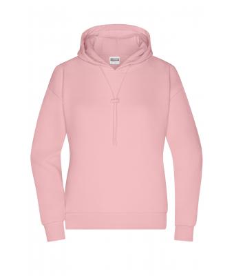 Damen Ladies' Lounge Hoody Soft-pink 10551