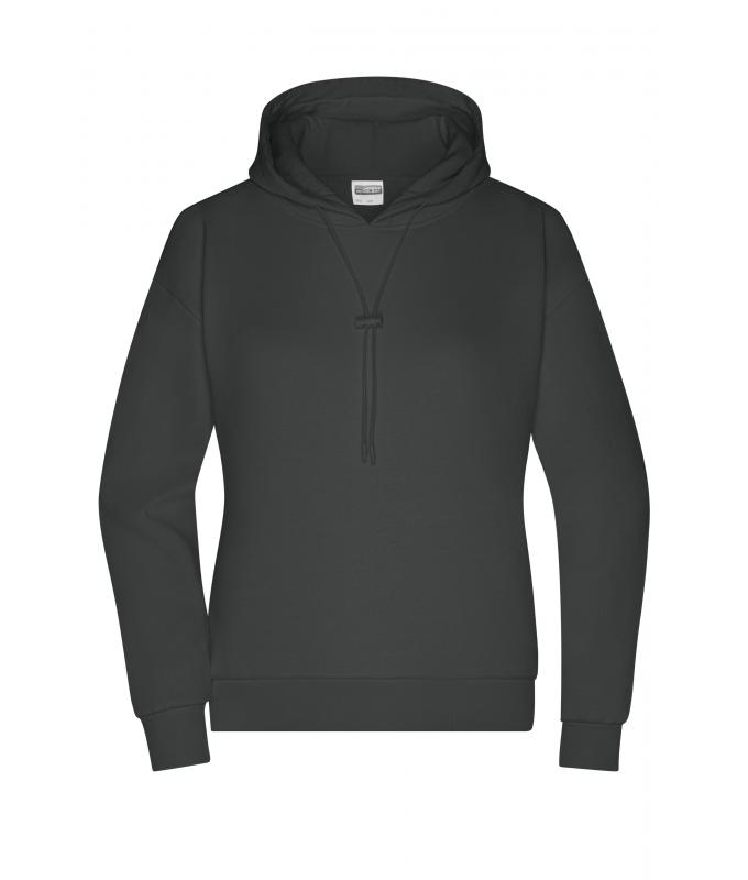 Femme Sweat capuche de loisir femme OCS Blended & RCS Graphite 10551