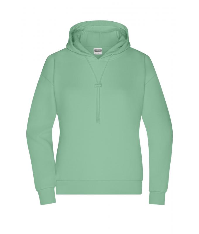 Femme Sweat capuche de loisir femme OCS Blended & RCS Vert-jade 10551