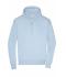 Men Men's Lounge Hoody Light-blue 10552