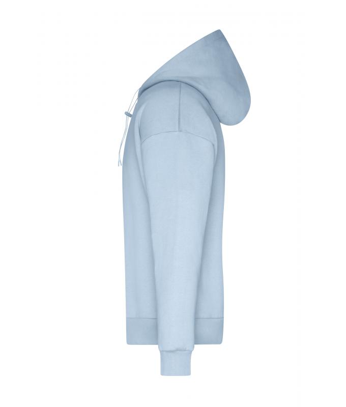 Men Men's Lounge Hoody OCS Blended & RCS Light-blue 10552