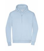 Men Men's Lounge Hoody OCS Blended & RCS Light-blue 10552