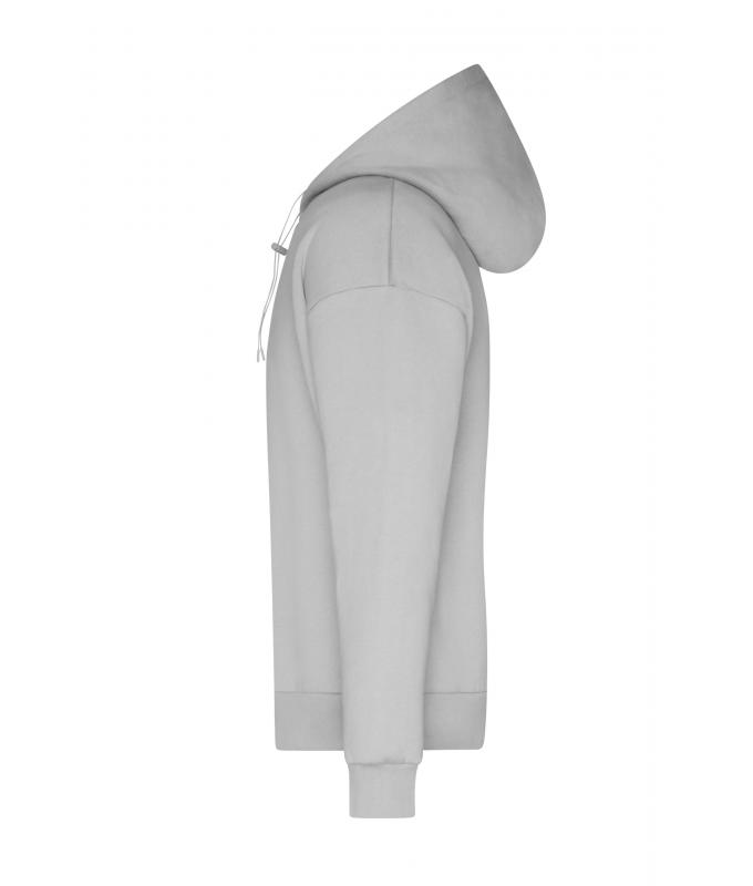 Men Men's Lounge Hoody OCS Blended & RCS Soft-grey 10552