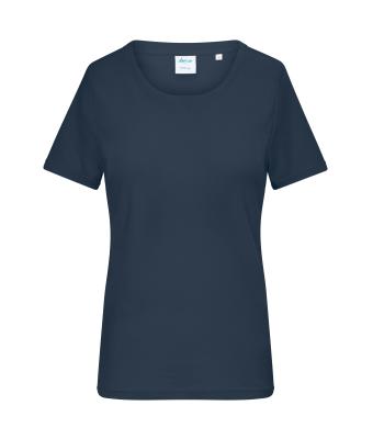 Dames Ladies' T-shirt 1:1 Rib   OCS Standard Navy 11792