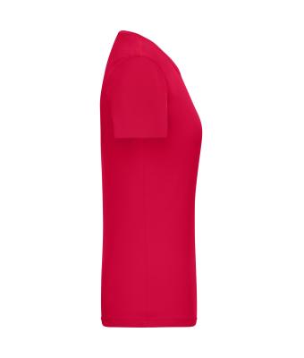 Dames Ladies' T-shirt 1:1 Rib   OCS Standard Rood 11792