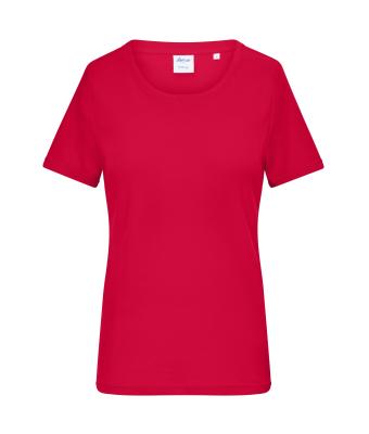 Dames Ladies' T-shirt 1:1 Rib   OCS Standard Rood 11792
