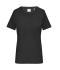 Dames Ladies' T-shirt 1:1 Rib   OCS Standard Zwart 11792