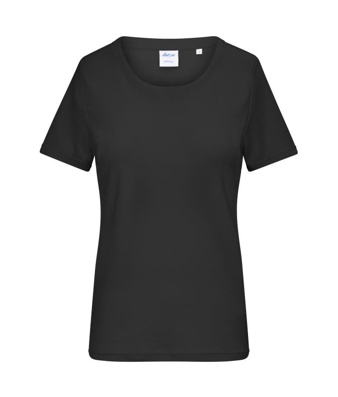Ladies Ladies' T-shirt 1:1 Rib OCS Standard Black 11792