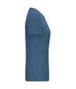 Dames Ladies' T-shirt 1:1 Rib OCS Standard Stoffig-blauw 11792