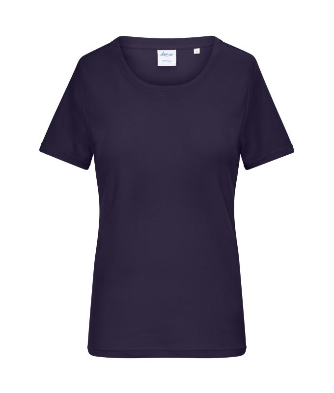 Ladies Ladies' T-shirt 1:1 Rib OCS Standard Deep-purple 11792