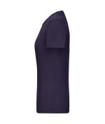 Dames Ladies' T-shirt 1:1 Rib OCS Standard Diep-paars 11792