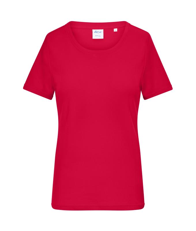 Ladies Ladies' T-shirt 1:1 Rib OCS Standard Red 11792