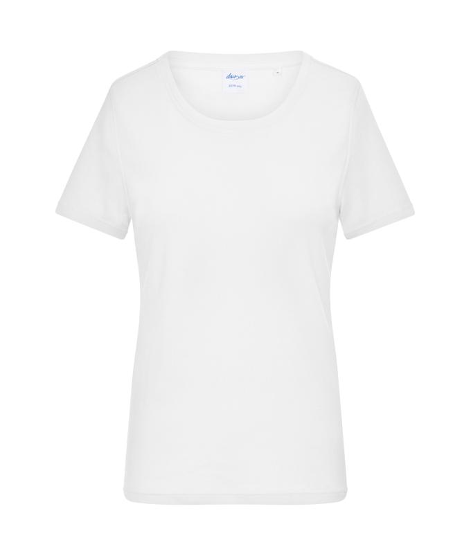 Ladies Ladies' T-shirt 1:1 Rib OCS Standard White 11792