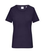 Ladies Ladies' T-shirt 1:1 Rib OCS Standard Deep-purple 11792