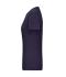 Femme Tee-shirt femme 1:1 côtes   OCS Standard Pourpre-foncé 11792