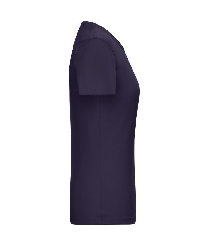 Femme Tee-shirt femme 1:1 côtes OCS Standard Pourpre-foncé 11792