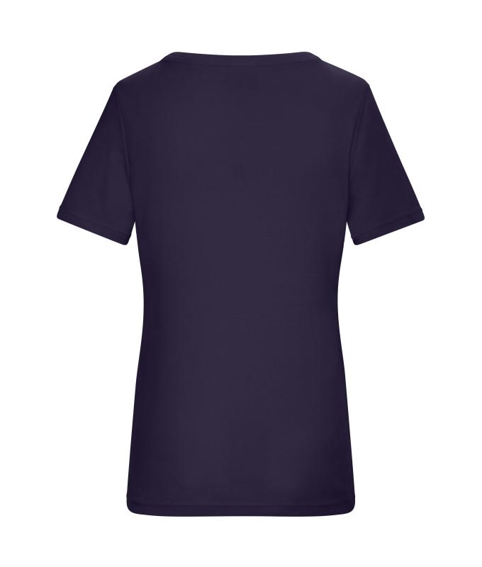 Femme Tee-shirt femme 1:1 côtes OCS Standard Pourpre-foncé 11792