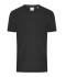 Herren Men's T-Shirt 1:1 Rib   OCS Standard Black 11796