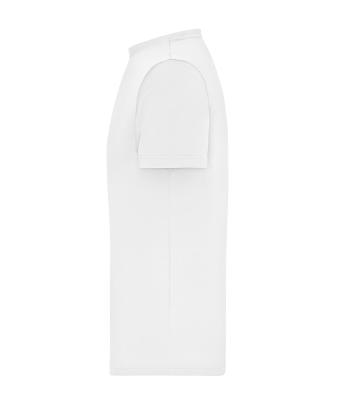 Men Men's T-shirt 1:1 Rib   OCS Standard White 11796