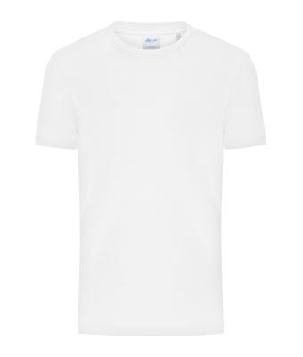 Men Men's T-shirt 1:1 Rib   OCS Standard White 11796