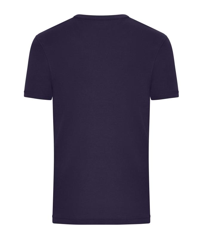 Men Men's T-shirt 1:1 Rib OCS Standard Deep-purple 11796