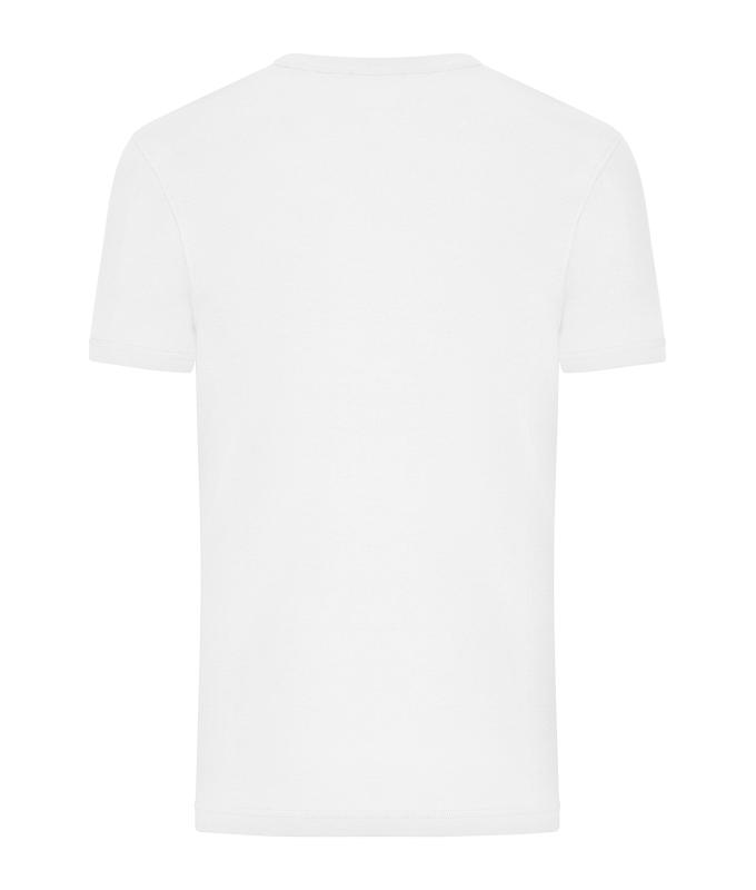 Men Men's T-shirt 1:1 Rib OCS Standard White 11796