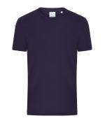 Men Men's T-shirt 1:1 Rib OCS Standard Deep-purple 11796