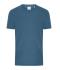 Homme Tee-shirt homme 1:1 côtes   OCS Standard Bleu-poussière 11796