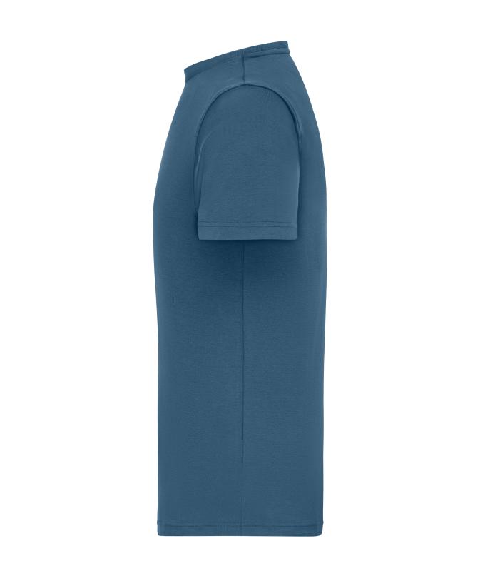 Homme Tee-shirt homme 1:1 côtes OCS Standard Bleu-poussière 11796