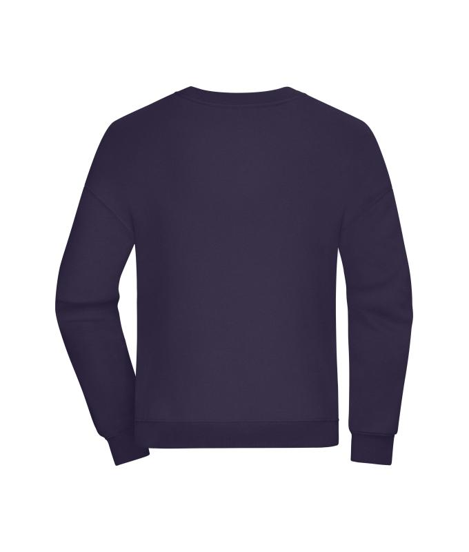 Unisex Oversized Sweat UNISEX OCS Blended & RCS Deep-purple 11798